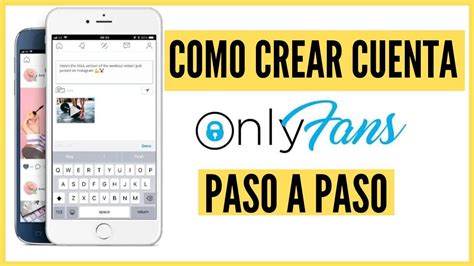 como registrarse en onlyfans|Crear una cuenta en OnlyFans